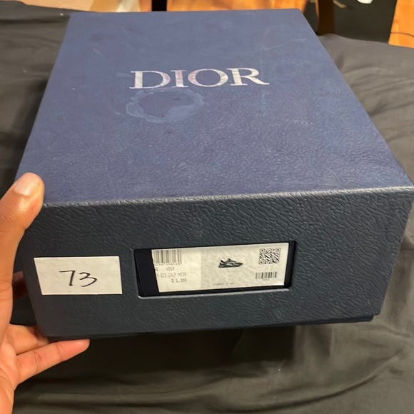 Dior sneaker M-b22 calf mesh all black - Picture 1 of 3